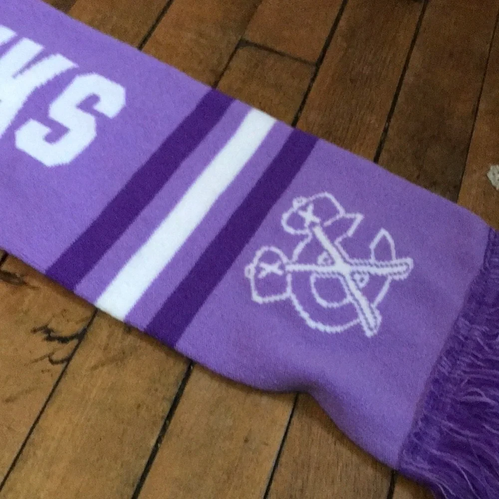 Chicago Blackhawks Purple Knit Fan Scarf‎